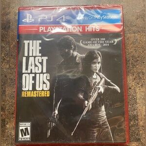 New in packaging PS4 The last of us remastered